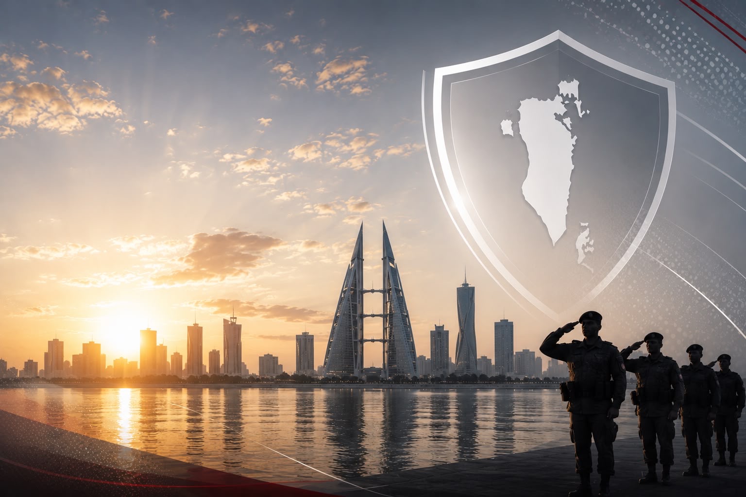 أحكام قضائية رادعة بحق من انضم إلى جماعات إرهابية تستهدف أمن البحرين